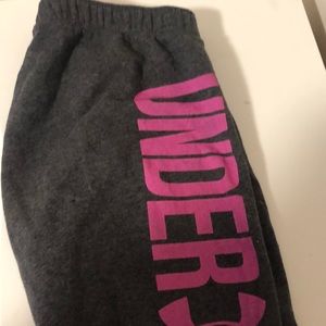 Under armour sweat pants